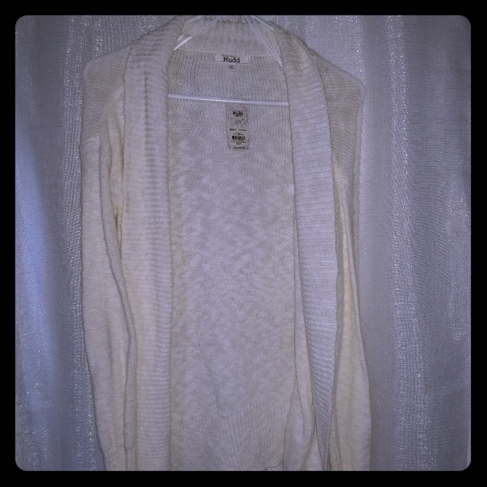 NWT shawl collared cartigan